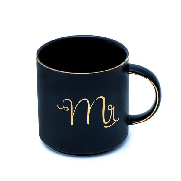 

Кофейная чашка mr&mrs Intirilife, черный