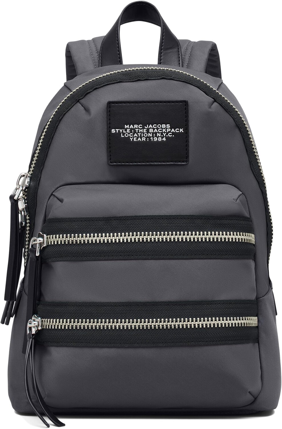 

Рюкзак The Biker Nylon Medium Backpack Marc Jacobs, цвет Dark Shadow