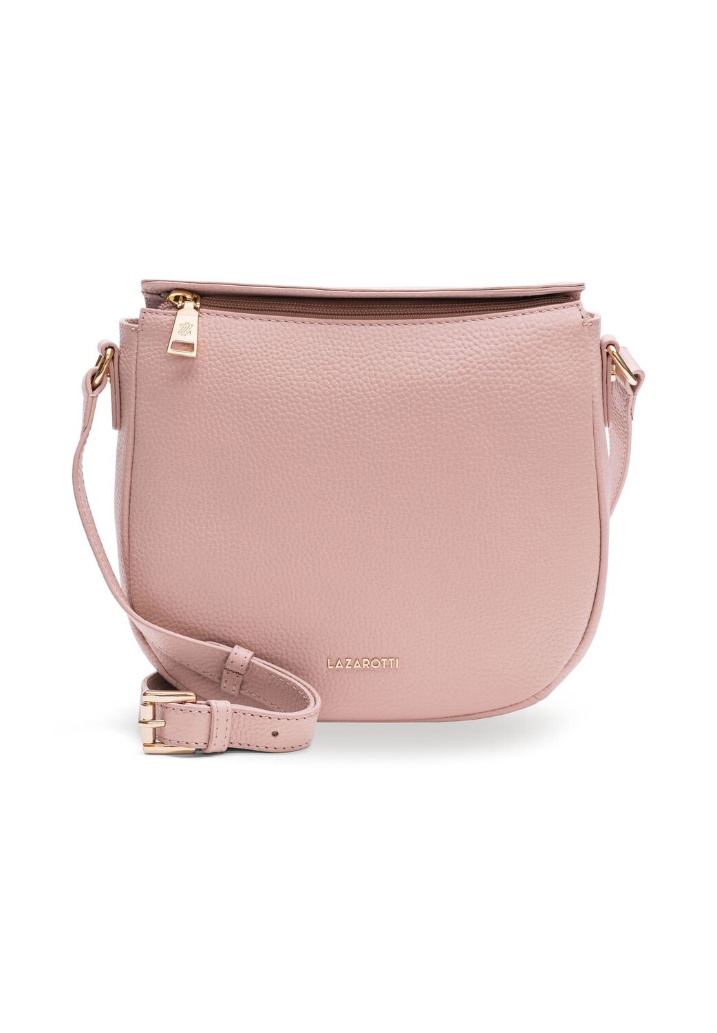 

Сумка через плечо Bologna Leather 25 см LAZAROTTI, розовый