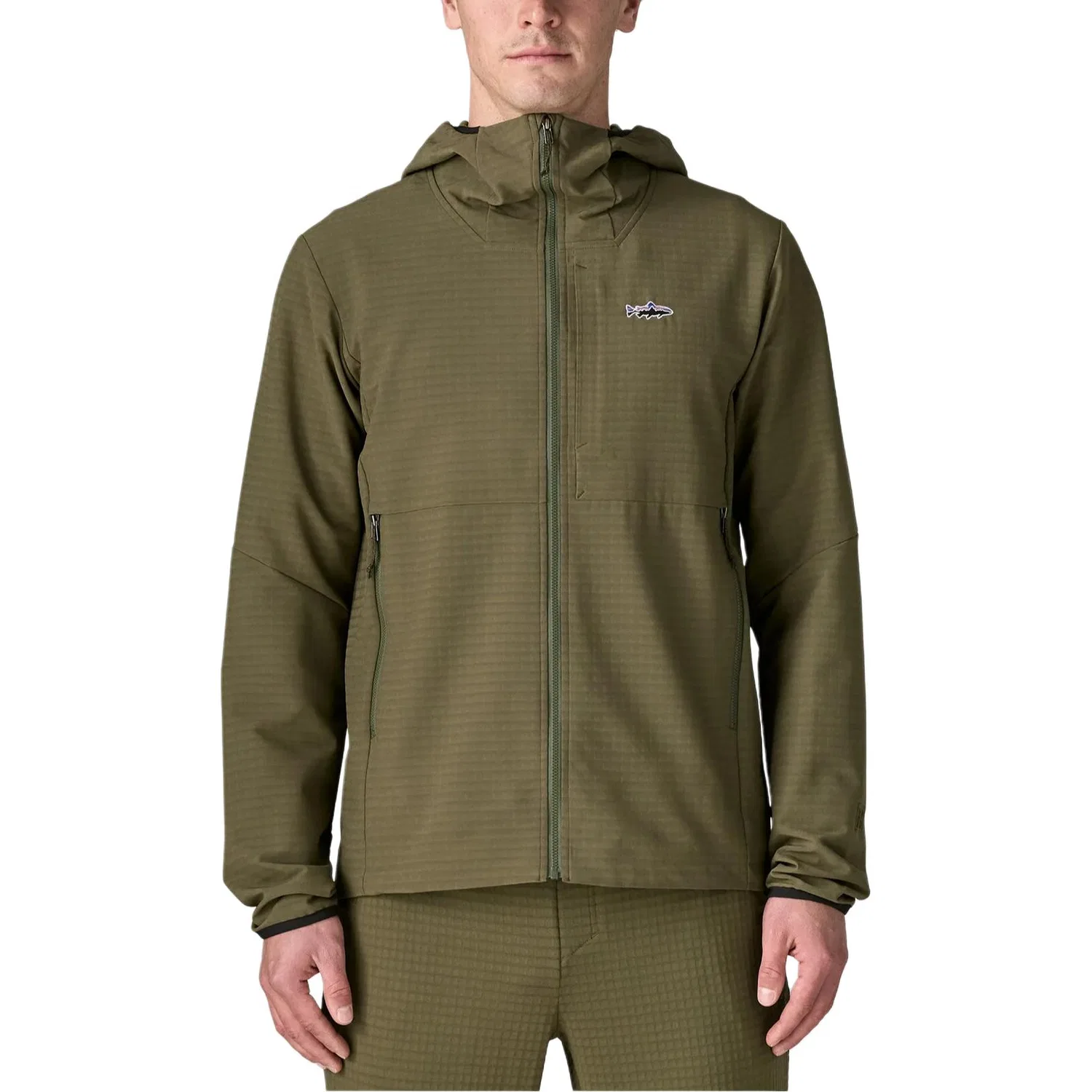 Куртка R1 Jackets & Coats мужская Patagonia, Black/BLK — фото 4