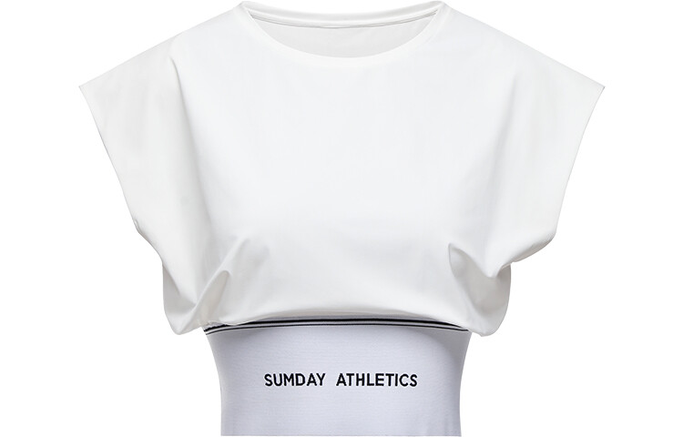 

Женский укороченный топ Sumday Athletics, чисто белый