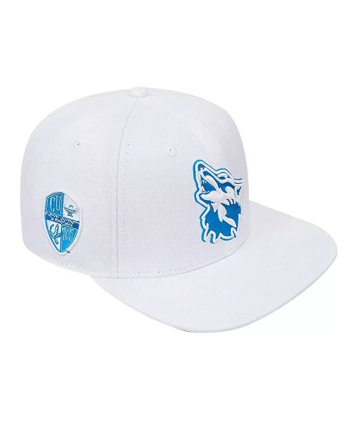 

Мужская белая шерстяная шляпа-талисман Cheyney Wolves Evergreen Snapback Pro Standard