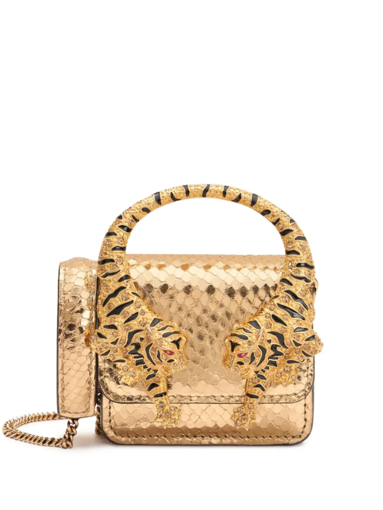 

Сумка-тоут Roar Roberto Cavalli, золотой