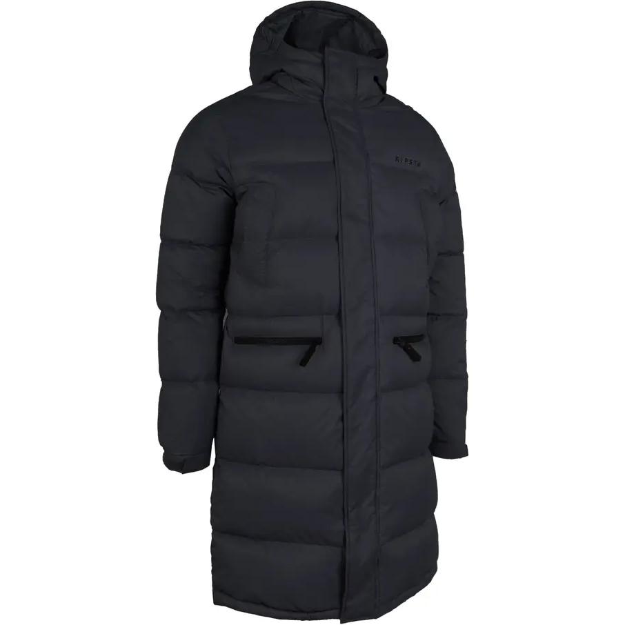 

Пуховик черный детский DECATHLON