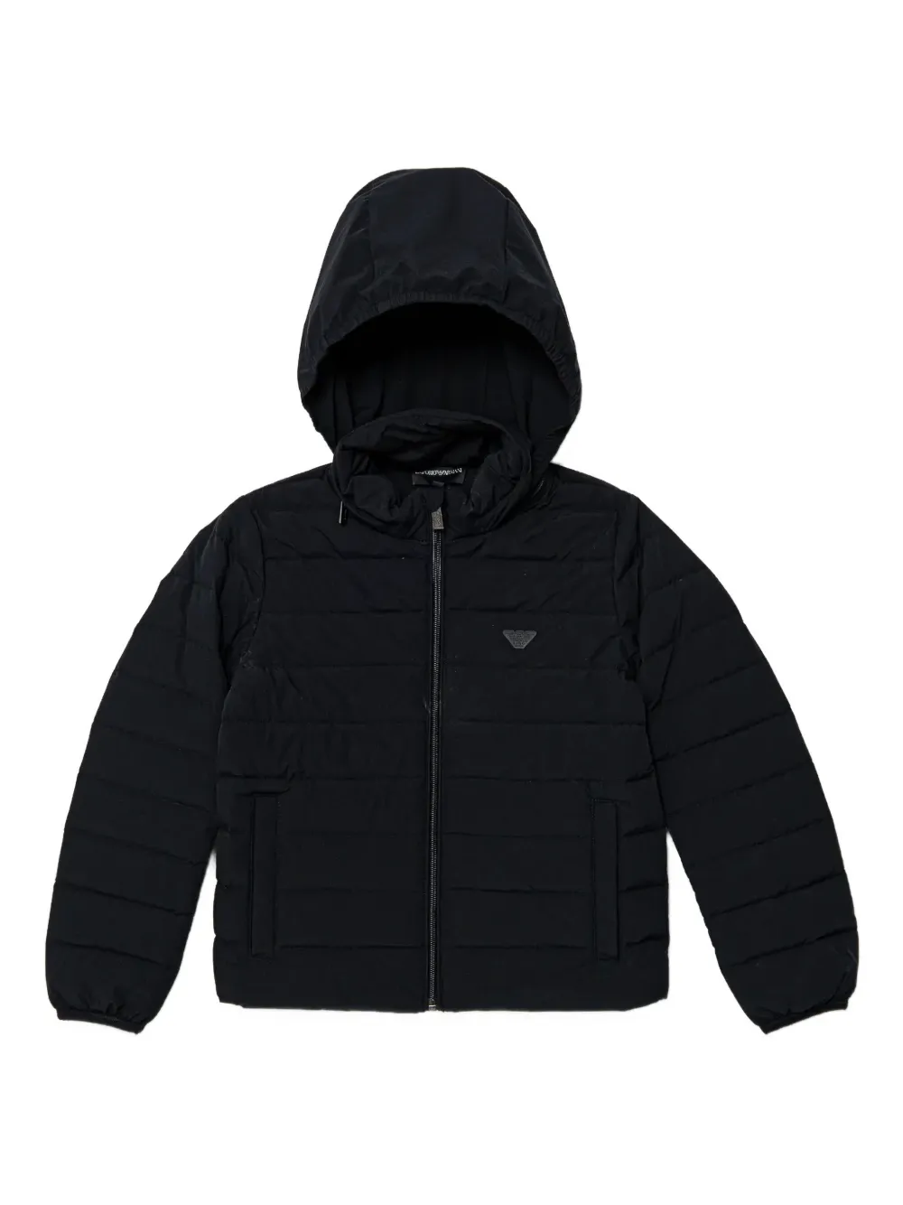 

Куртка с капюшоном Emporio Armani Kids, черный