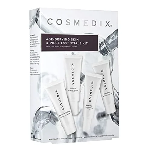 Набор для ухода за кожей лица COSMEDIX Age-Defying Starter Kit: очищающее средство, сыворотка и интенсивный увлажнитель — фото 2