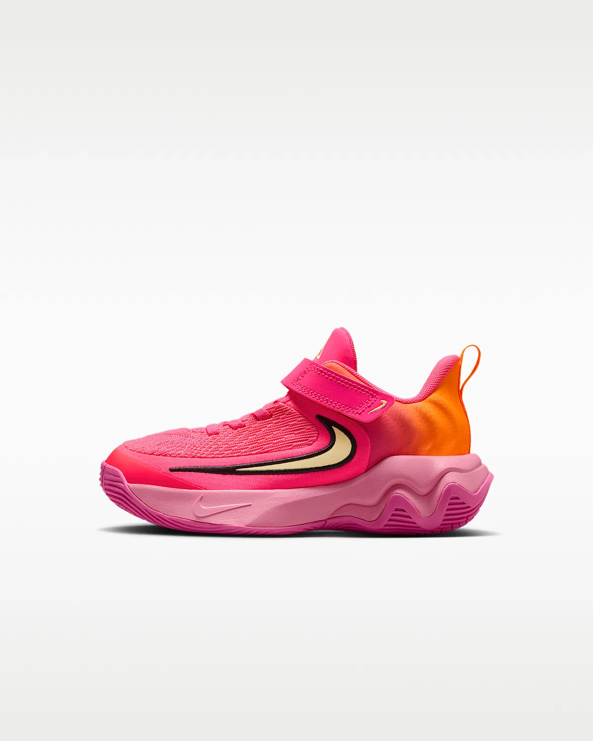 Детские кроссовки Giannis Immortality 4, Hyper Pink/Pinksicle/Total Orange/Citron Tint