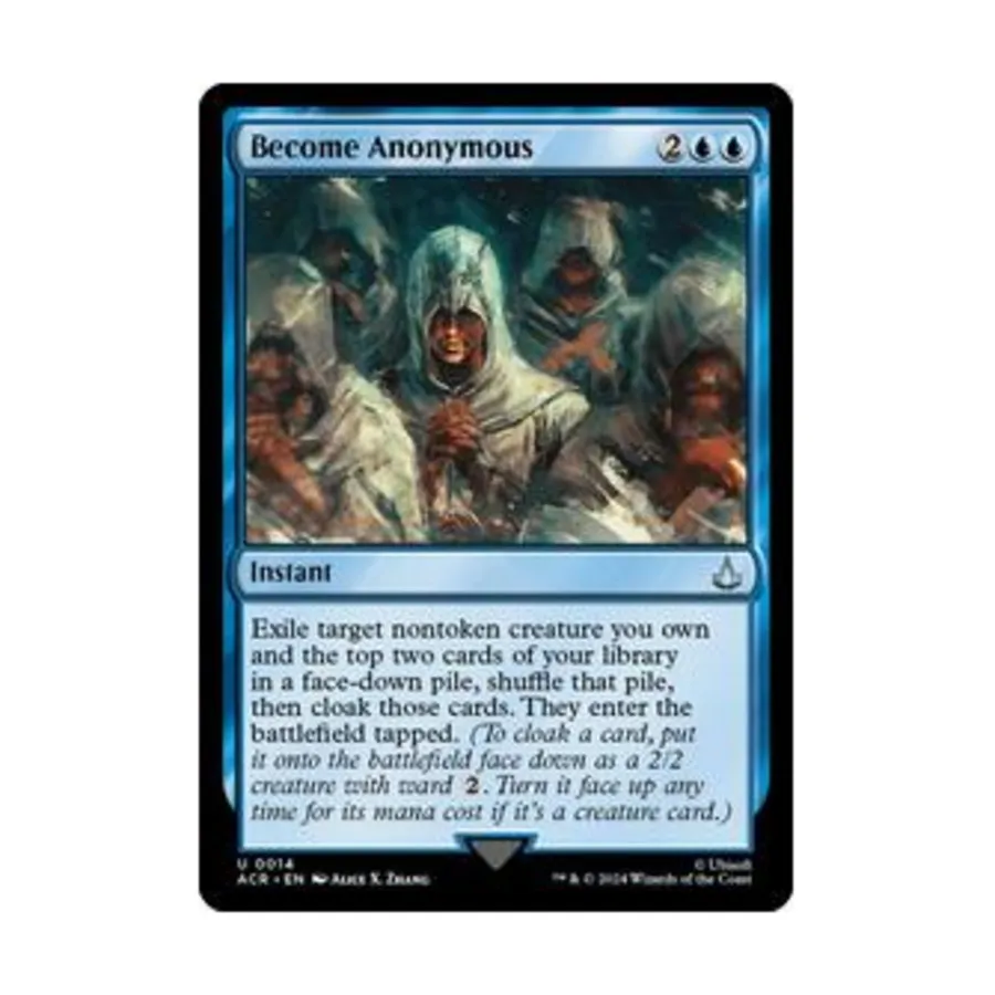

CCG Стать анонимным (U), MTG - Universes Beyond: Assassin's Creed