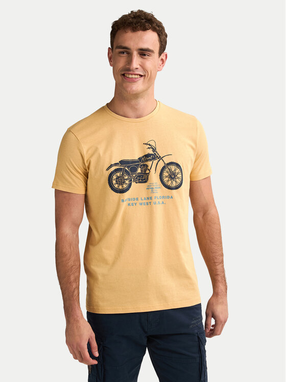 

Футболка regular fit M-1050-TSR707 Petrol Industries, жёлтый