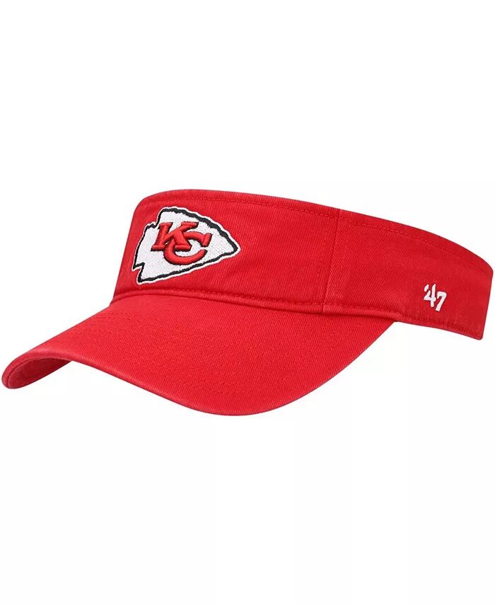 

Мужские красные Kansas City Chiefs Clean Up Visor '47 Brand, красный