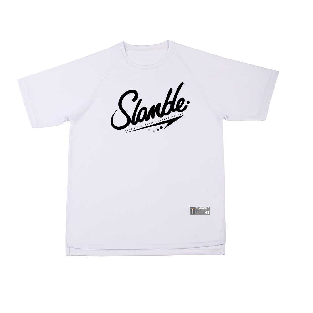 

Футболка унисекс Slamble, фиолетовый