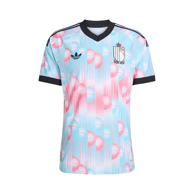 Футболка джерси Adidas Belgium 26 Away Authentic, синий
