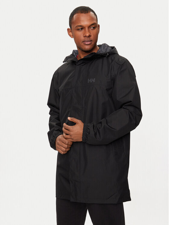 

Дождевик стандартного кроя Helly Hansen, черный