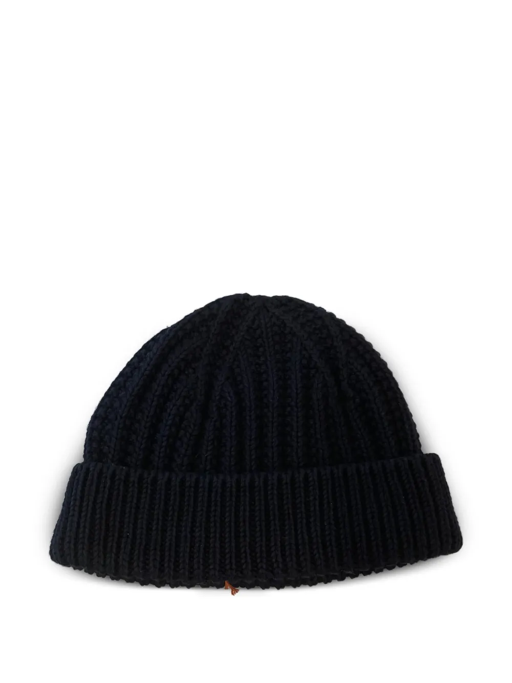 

Шапка бини в рубчик Loro Piana, синий