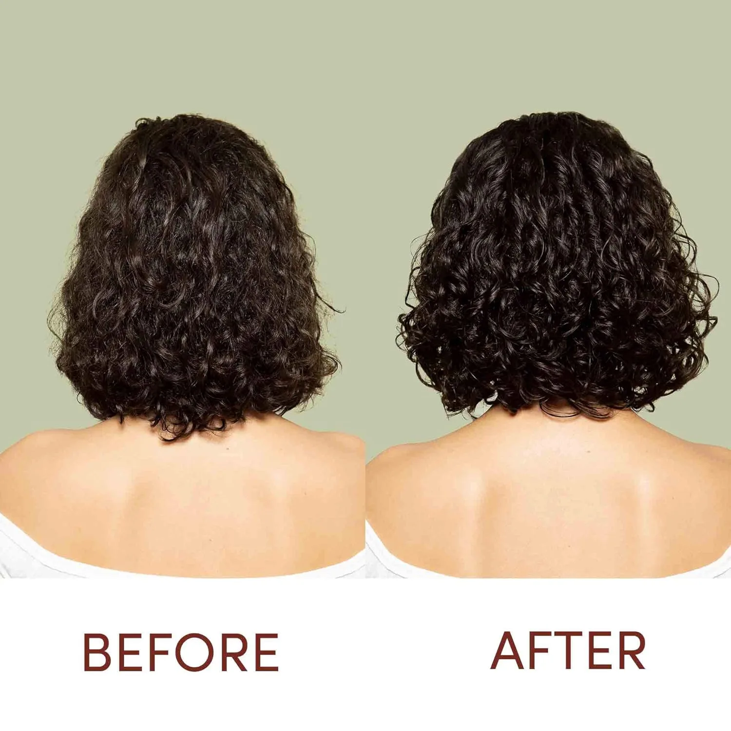 Шампунь и кондиционер MIZANI True Textures Moisture Replenish - разглаживает и увлажняет волосы благодаря кокосовому маслу, не содержит сульфатов и парабенов, идеально подходит для кудрявых волос., Olive — фото 4