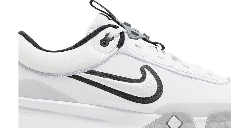 Кроссовки Air Diamond Varsity Turf 'White Black', белый — фото 2