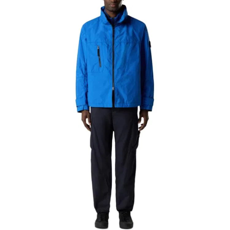 Куртка Metal Lamina Ripstop STONE ISLAND, Bright Blue — фото 4