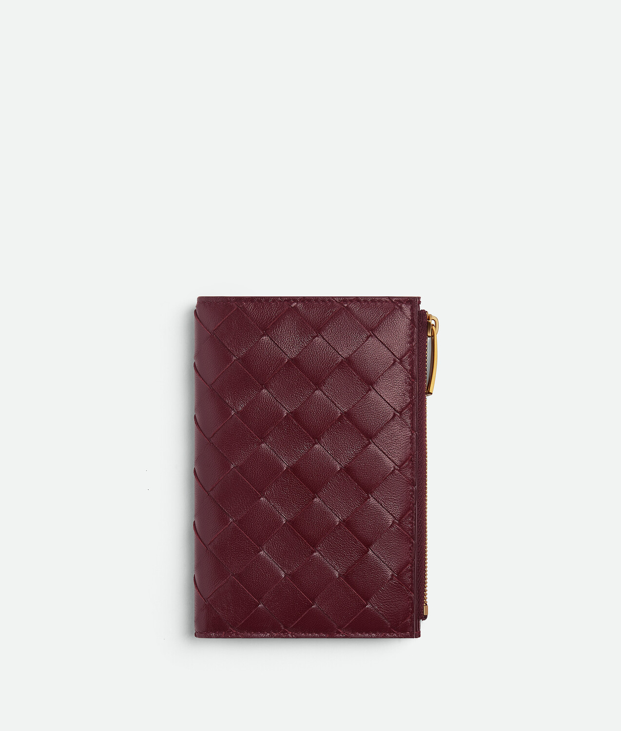 

Intrecciato medium bi-fold wallet BOTTEGA VENETA, бароло