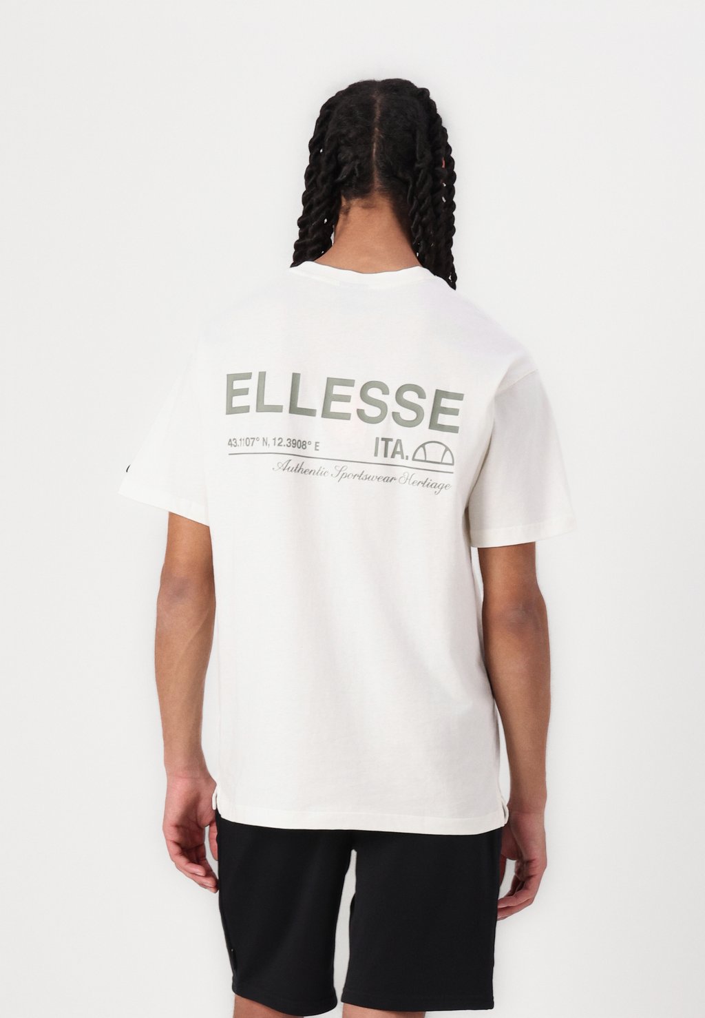 

Футболка с принтом PARETE TEE Ellesse, молочный