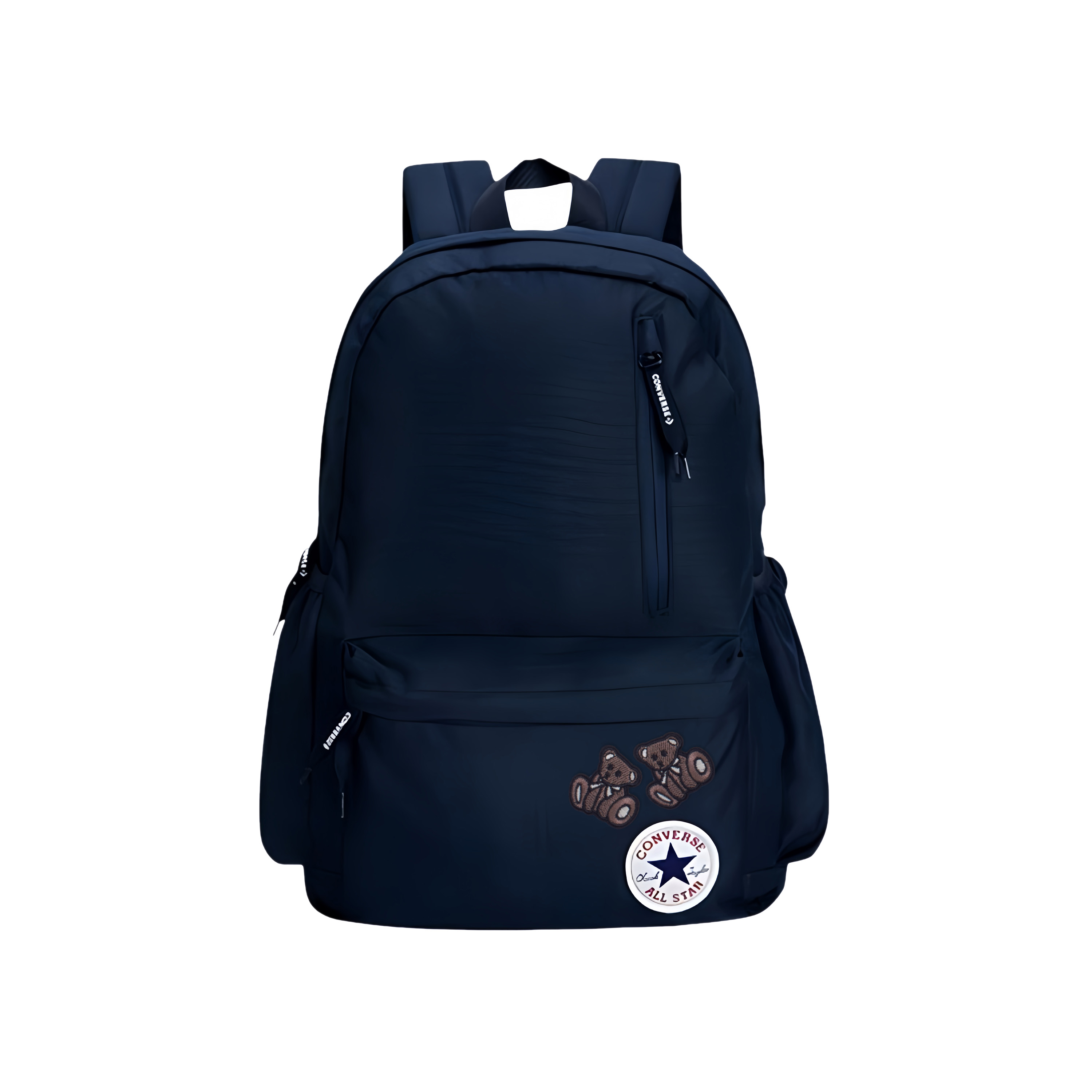 

Converse Полиэстеровый рюкзак унисекс классический синий, Black Bear Grass