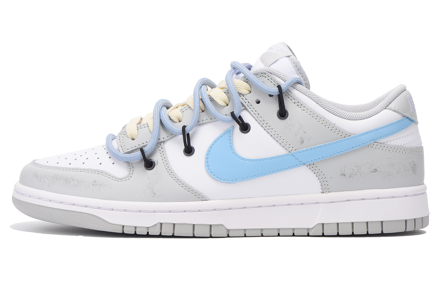 

Кроссовки Nike Dunk Skateboarding Shoes Men Low-top Gray, синий