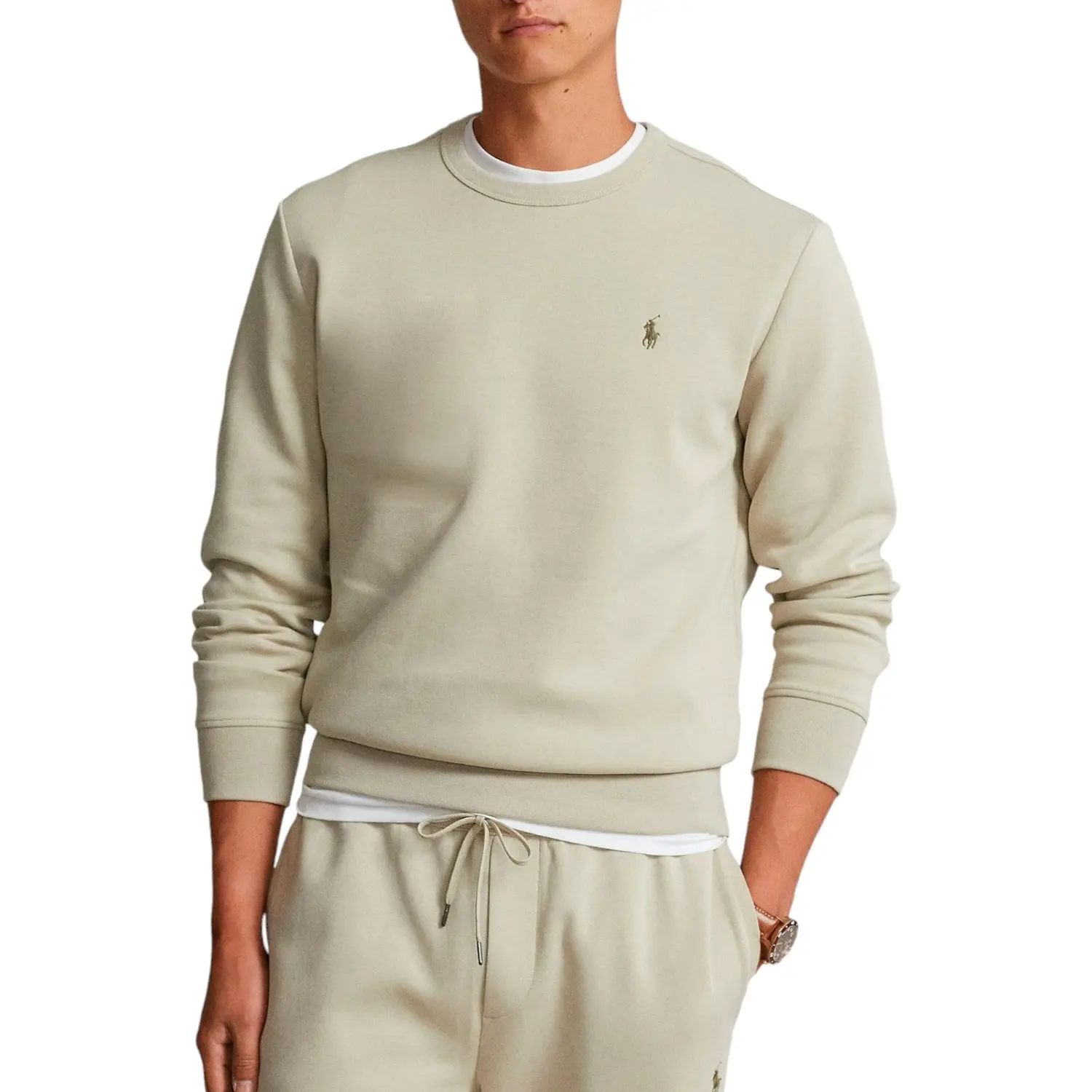 

Polo Ralph Lauren Свитшот мужской бежево-коричневый