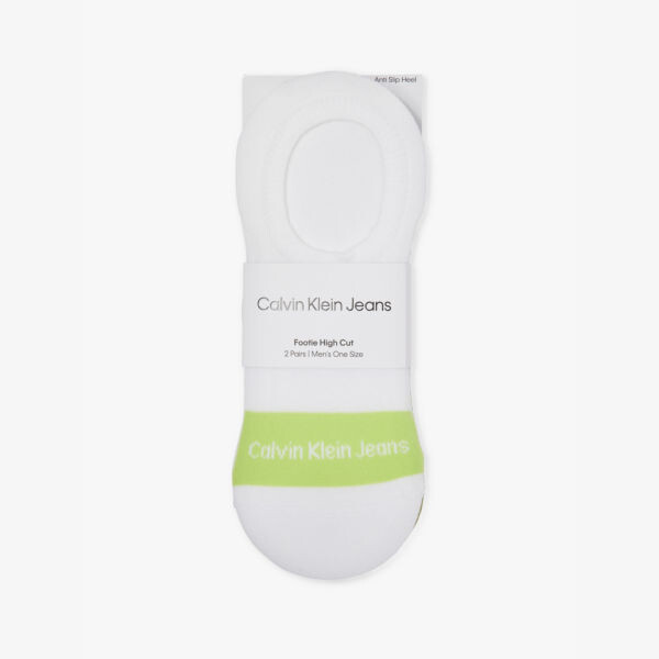 

Упаковка из двух носков из хлопковой смеси с логотипом. Calvin Klein, зеленый
