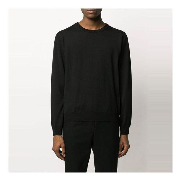 

Свитер back print interlocked bb sweatshirt 'black green' Balenciaga, черный