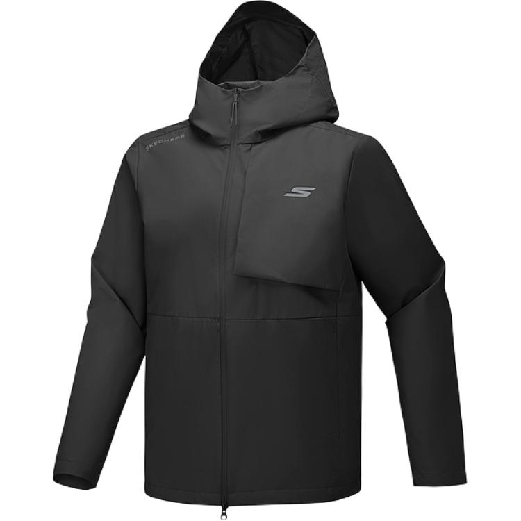 

Skechers Куртка Sportlife SS25 Мужская Угольно-черная, Carbon Black/0018