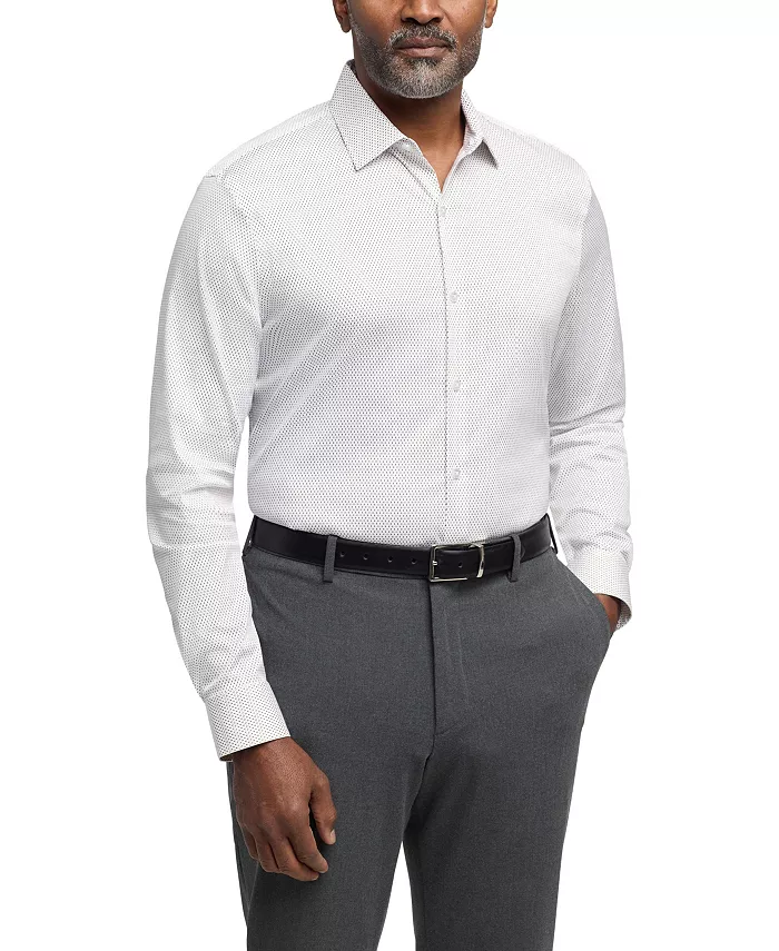 

Мужская классическая рубашка Extra Slim Fit Calvin Klein, розовый