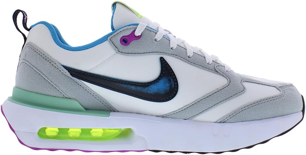 Кроссовки для девочек Nike Air Max Dawn, слоновая кость/белый/черный/синий — фото 2