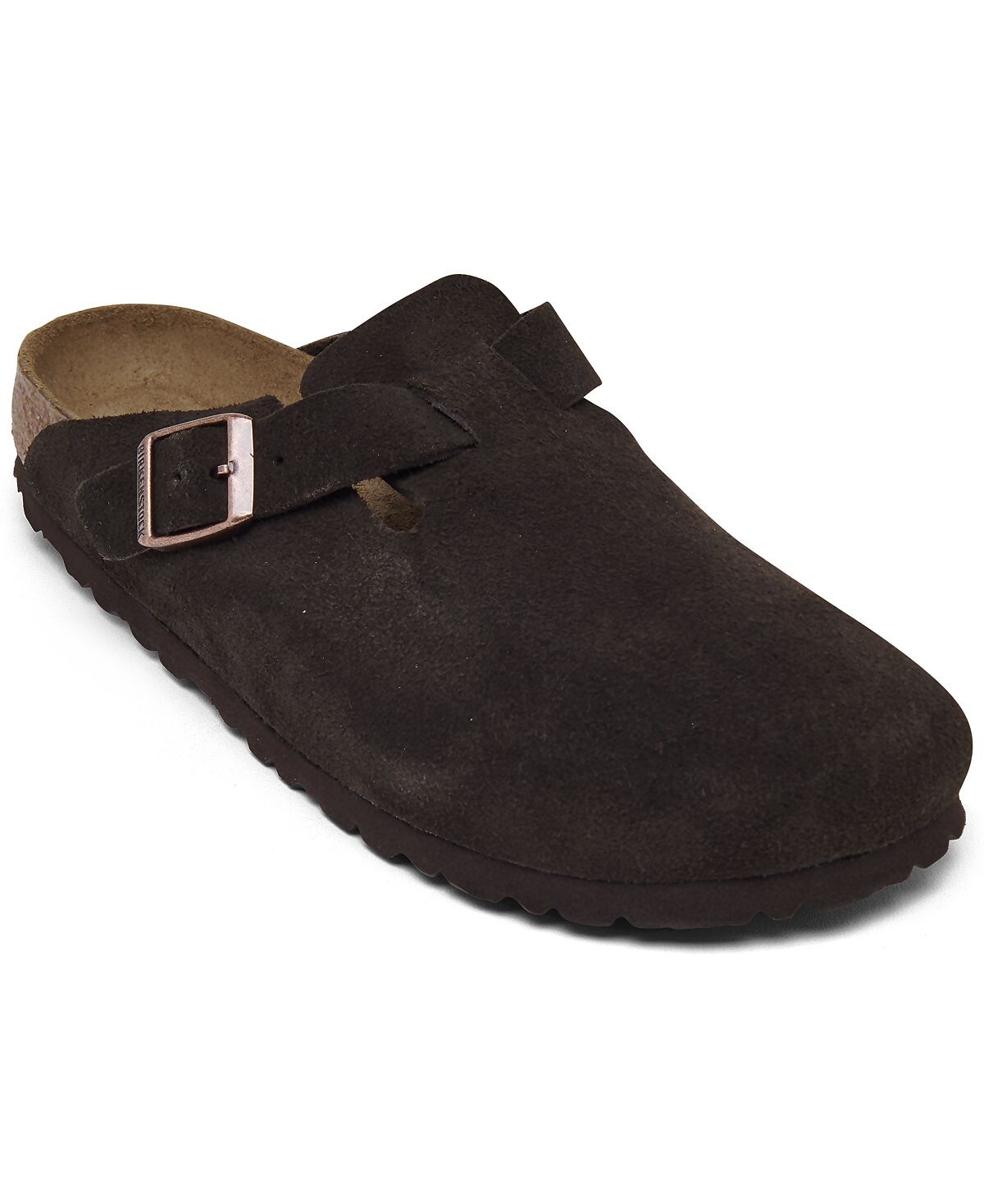 Женские замшевые кожаные сабо Boston с мягкой стелькой от Finish Line Birkenstock