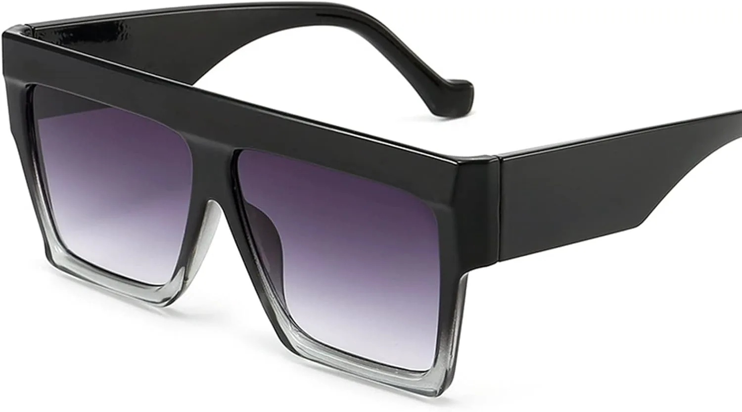 

Ретро-солнцезащитные очки 2027 года в крупной оправе для мужчин и женщин, для отдыха на природе, пляжа и отпуска (Цвет: C, Размер: Средний) MTZJH, One Color