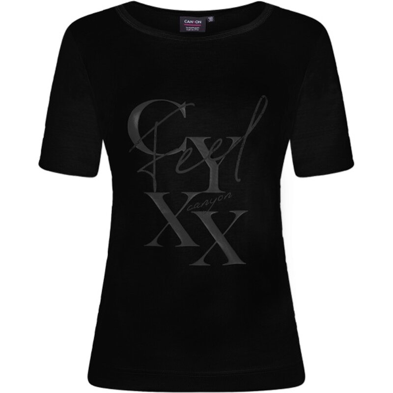 

Футболка с рукавом 1/2 Canyon, черный