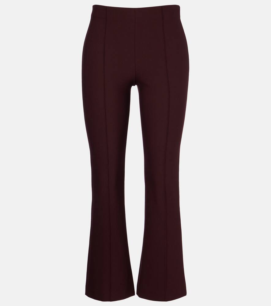 

Укороченные расклешенные брюки Vince, Oxblood