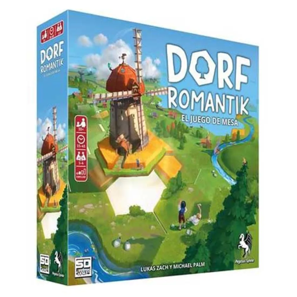 

Детская настольная игра Sd Games Dorfromantik, зеленый