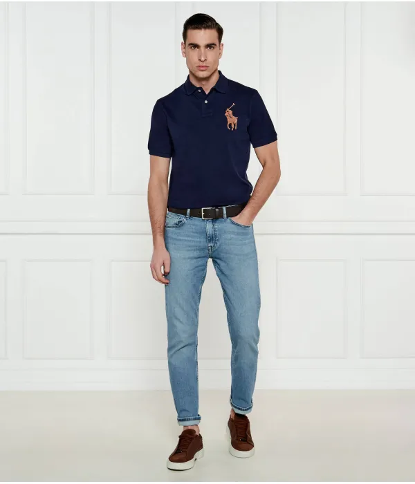 Футболка поло Classic fit Polo Ralph Lauren, синий — фото 2