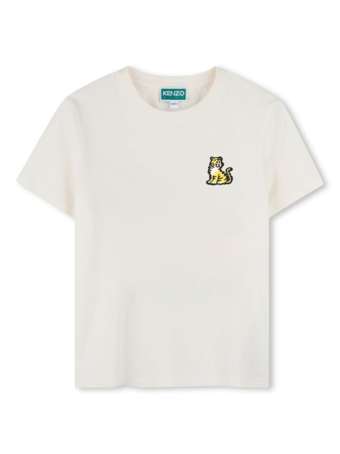 

Футболка с вышивкой Kenzo Kids, белый