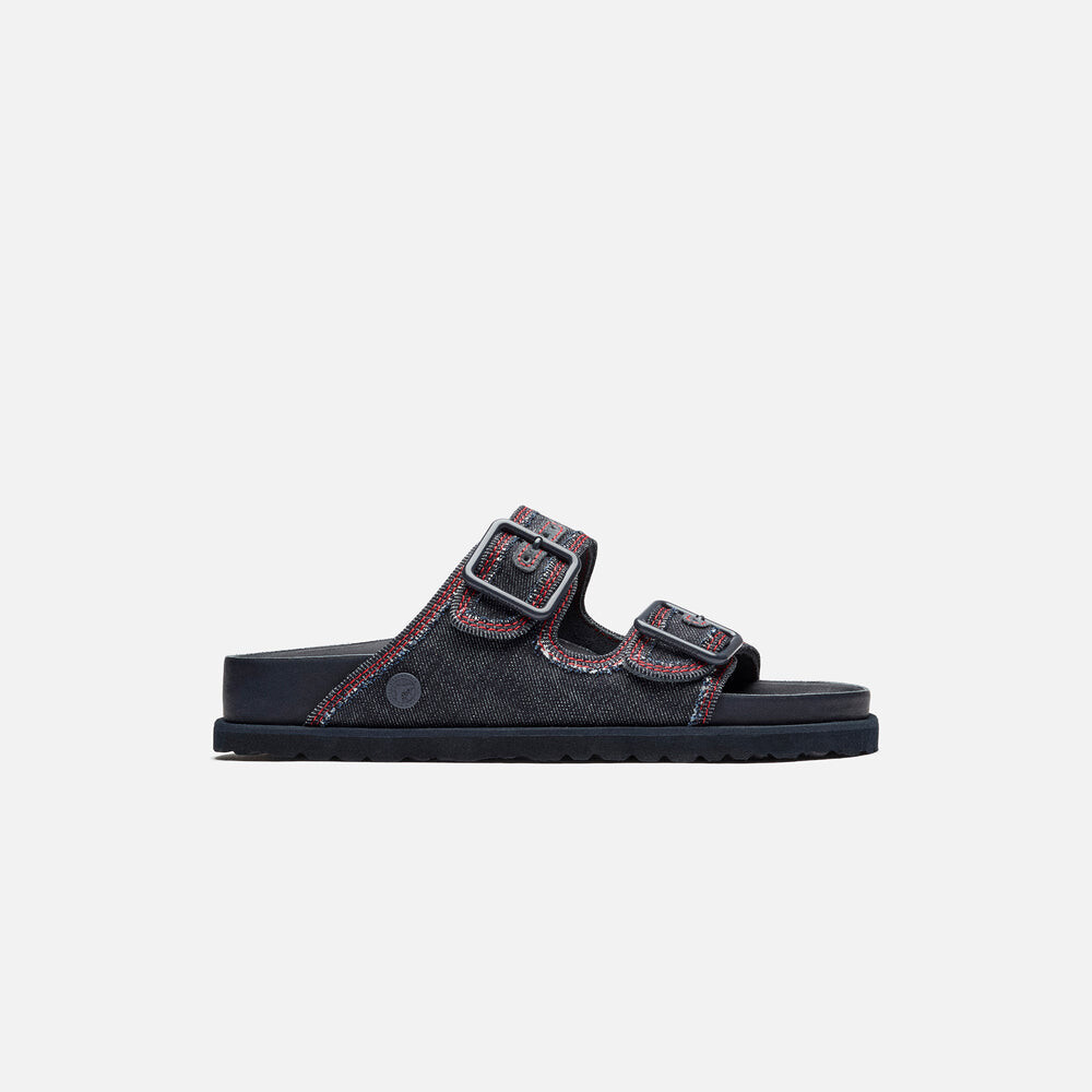 

Сандалии Birkenstock 1774 Arizona, цвет Dark Wash