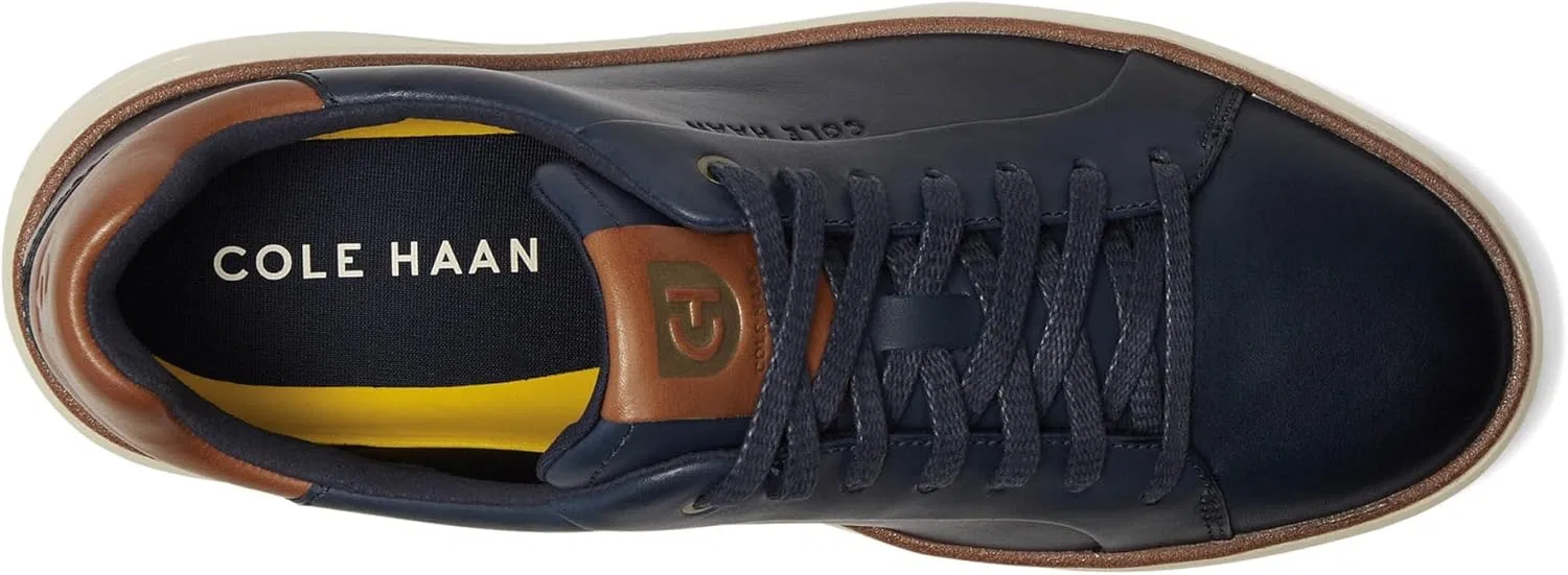 Мужские легкие кроссовки-оксфорды Cole Haan Grandpro Topspin, темно-синий/коричневый — фото 2