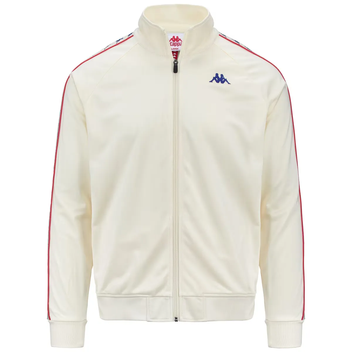 

Мужская куртка Anniston Slim 222 Banda Jkt Kappa Sportssuit, белый/синий