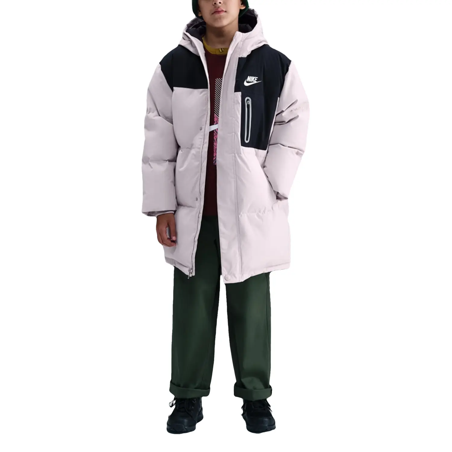 

Детская пуховая куртка Nike, светло-фиолетовый