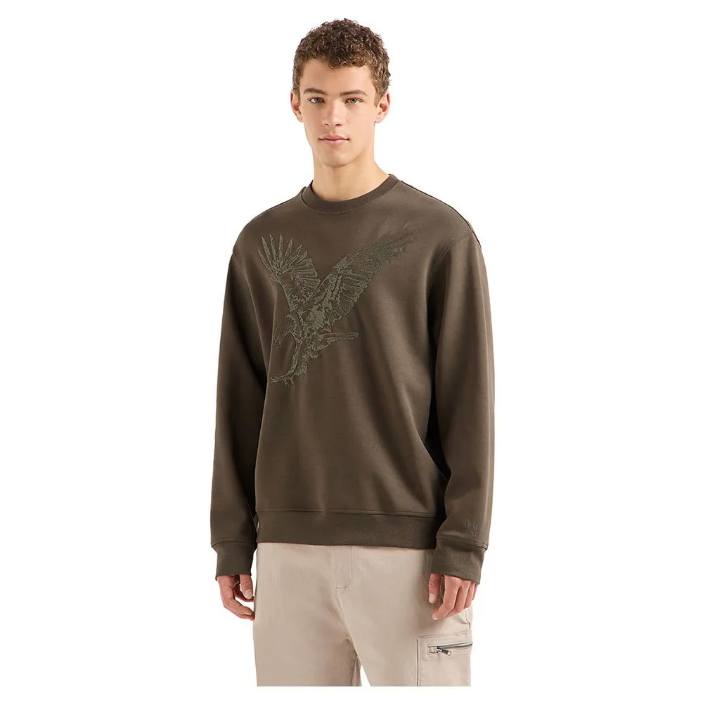 

Толстовка Armani Exchange 6DZMAE-ZJKBZ, коричневый