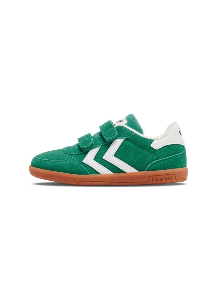 

Кроссовки на шнуровке Hummel, цвет pepper green