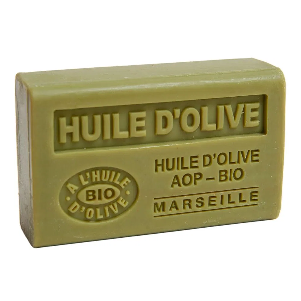 Французское мыло Label Provence Nature Savon de Marseille с оливковым маслом и маслом ши, аромат оливы, 125 г Label Provence Nature