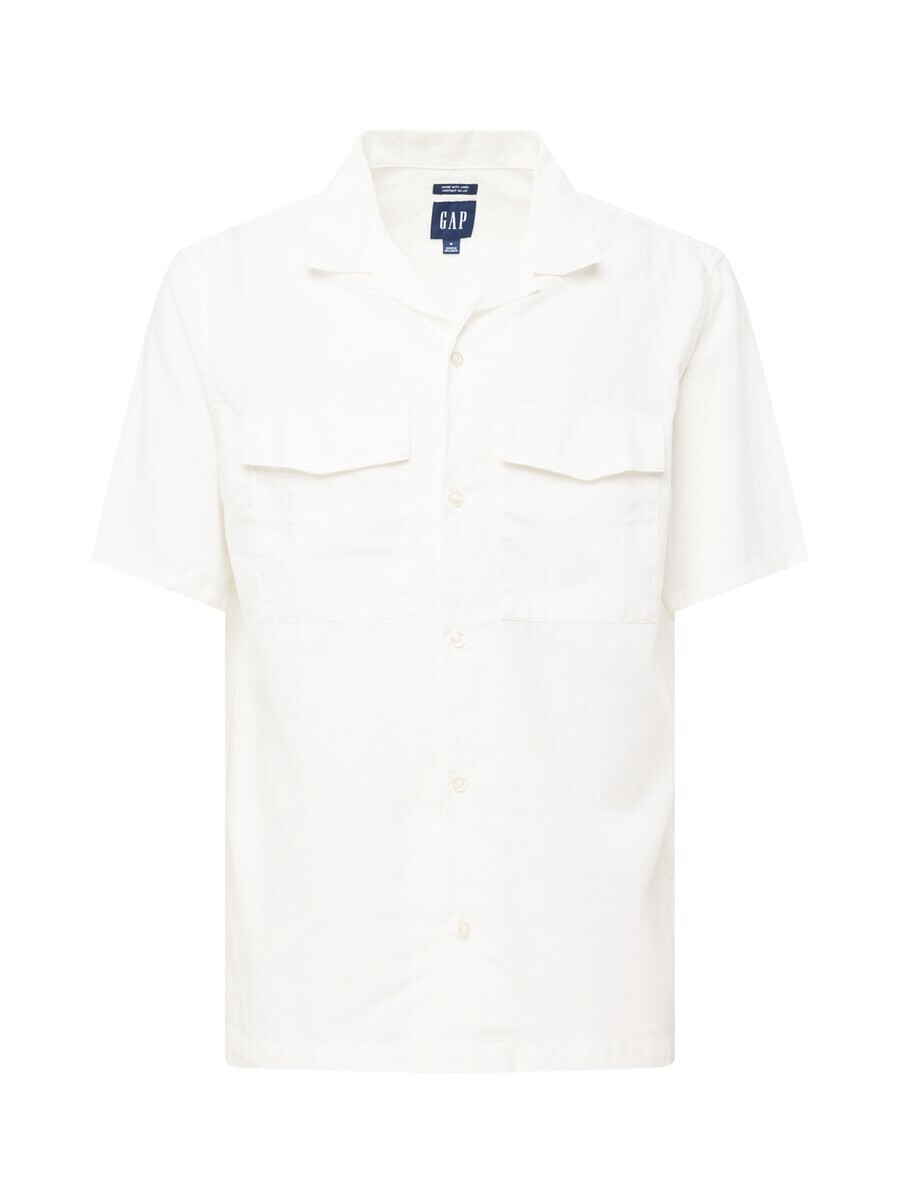 

Повседневная рубашка GAP Regular fit Button Up Shirt UTILITY, натуральный белый