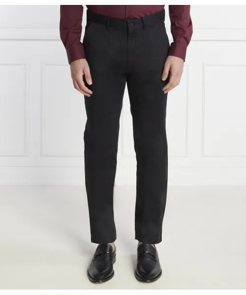 

Атласные эластичные брюки-чинос Slim fit Calvin Klein, серый
