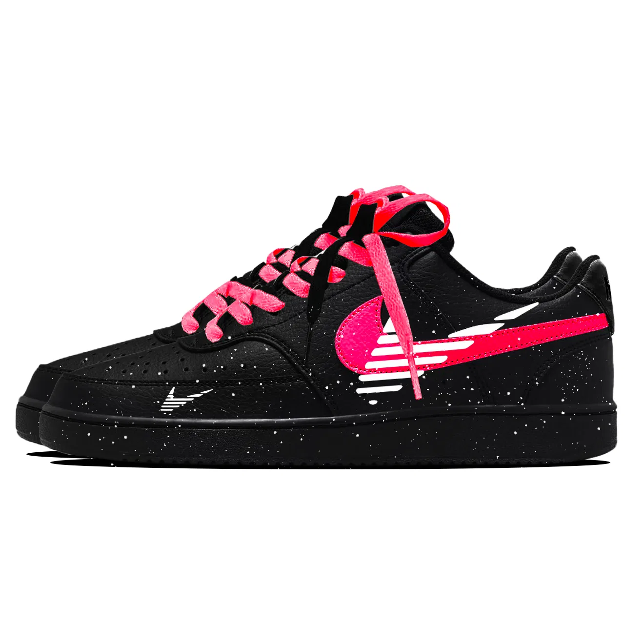 Скейтбординг кроссовки Nike Court Vision 1 Black Purple — фото 4