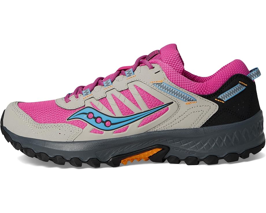 Кроссовки Saucony Originals Grid Peak, цвет Fuchsia/Dove — фото 4