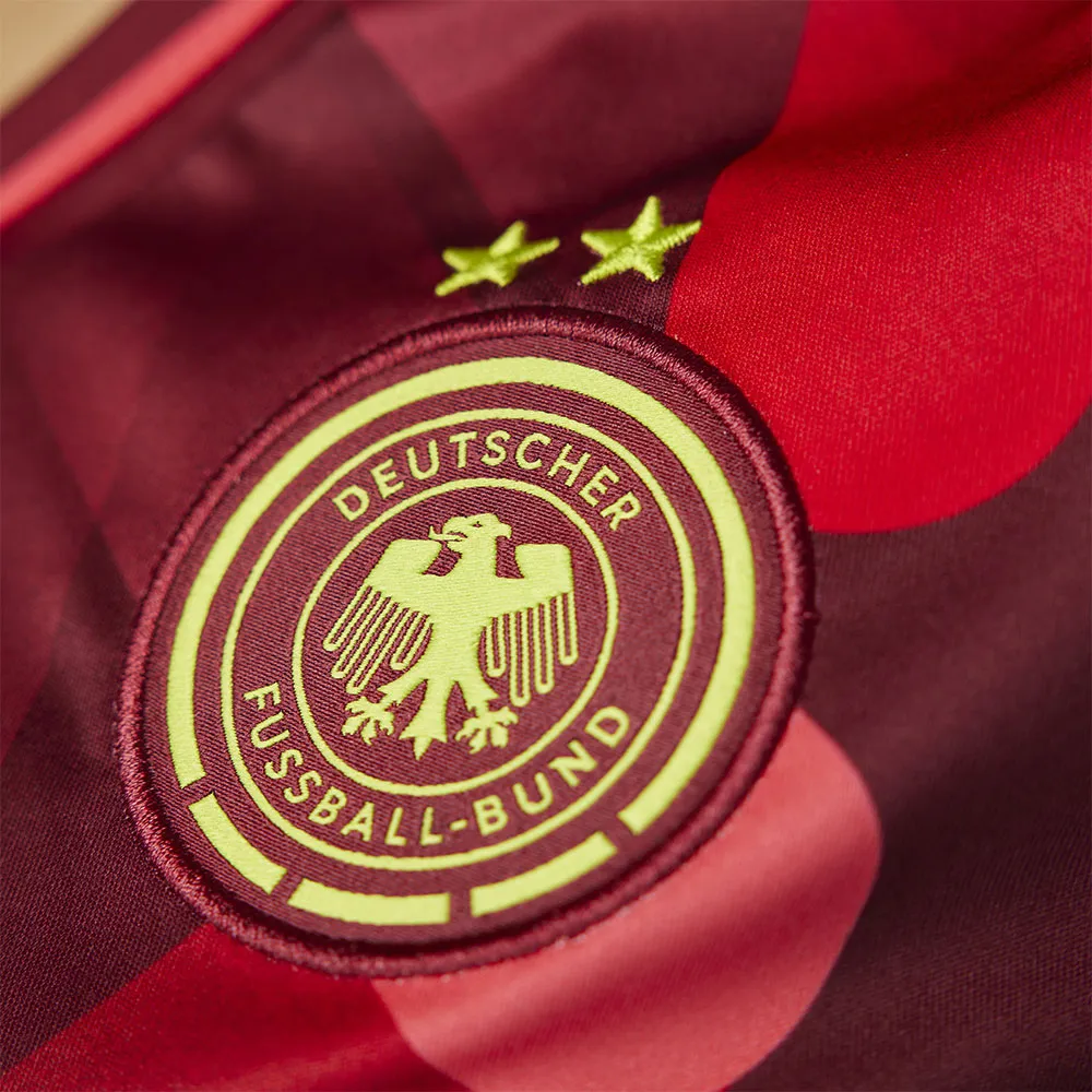 Футболка с коротким рукавом adidas Germany 24/25 Away Woman, красный — фото 2